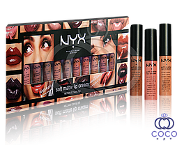 Жидкая матовая помада для губ NYX Soft Matte Lip Cream 12 штук