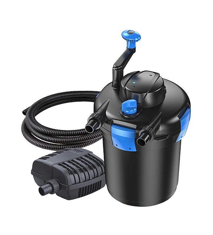 Ставковий фільтр із насосом і стерилізатором SunSun CPF-1500T 2000 л/год, фото 1