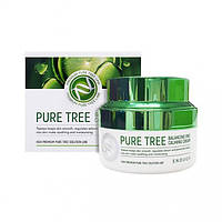 Успокаивающий крем для проблемной кожи с чайным деревом Enough Pure tree balancing pro calming Cream