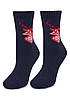 Ангорові жіночі шкарпетки з принтом (в кольорах), фото 2