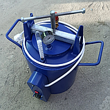 Автоклав електричний побутовий гвинтовий для домашнього консервування ЧЕЕ-16 синій 16 банок Автоклави побутові, фото 2