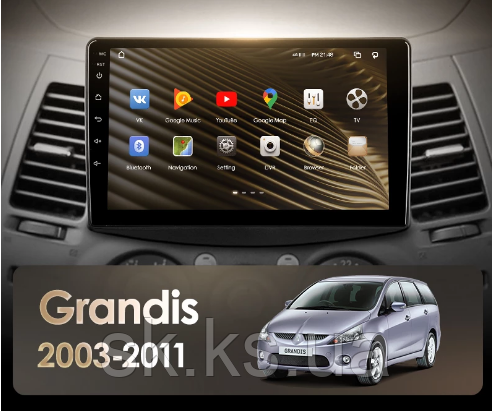 Junsun 4G Android магнітола для Mitsubishi Grandis 1 2003 - 2011