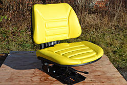 Сидіння (сиджиня) тракторне універсальне (МТЗ, ПЮМЗ, Т-40,Т-25) Жовтий колір