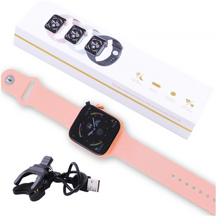 Умные часы W 4 Черные Smart Watch W4 Фитнес-трекер Apple - фото 6 - id-p1308555949
