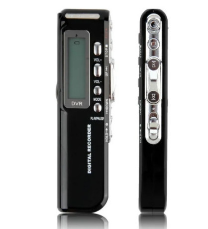 Цифровий Диктофон-плеєр флешка 16gB MP3 USB c2ААА Дата/час Digital VR-2