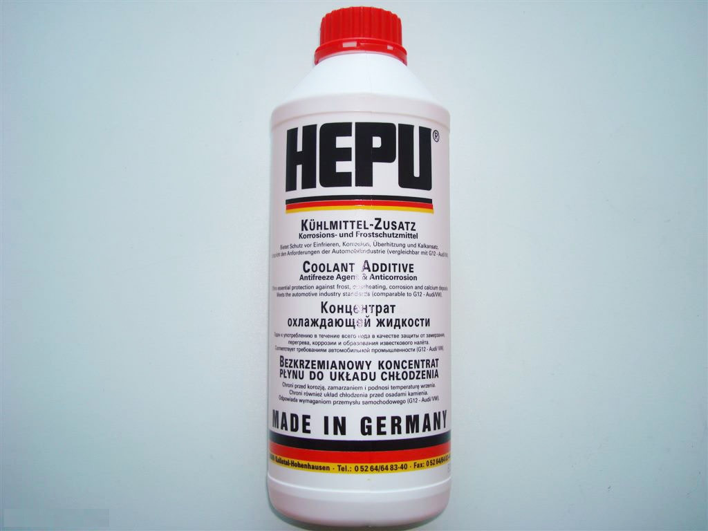 Антифриз HEPU (концентрат) -38 C (1.5 Liter)