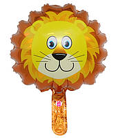 Фольгована міні-куля "Лев" 39х30 см (Китай)