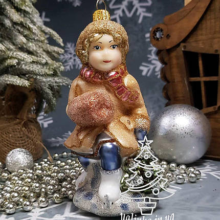 Девочка на коньках (сахар) Irena, фото 1