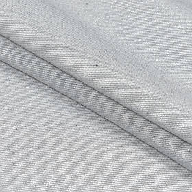 Новорічна декоративна тканина з сріблястим люрексом