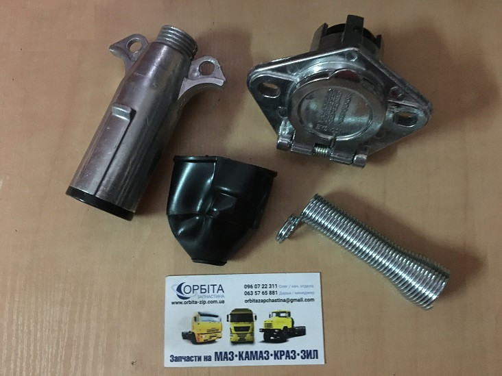 ПС-325 Вилка-розетка причепа КАМАЗ МАЗ 24В (53215-3723100) (Туреччина) 5320-3723100, фото 1