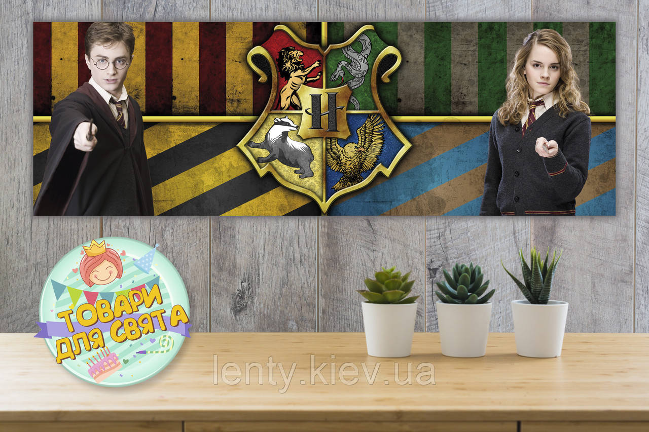 Плакат "Гаррі Поттер / Harry Potter" 30х90 см Тематичний для Кенді - бару -
