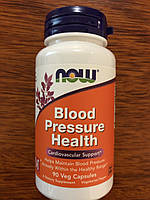 Здоровое артериальное давление Now Foods Blood Pressure Health 90 veg caps