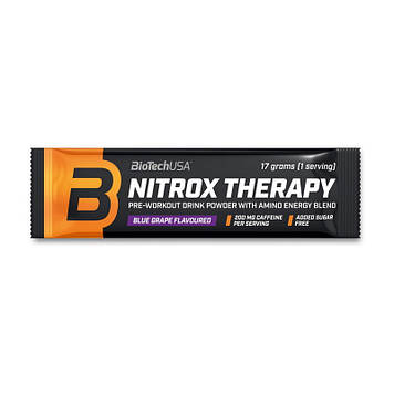 Предтренировочний комплекс BioTech Nitrox Therapy (17 g)