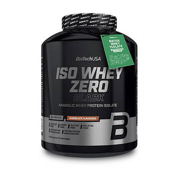 Протеїн сироватковий ізолят BioTech Iso Whey Zero Black (2,27 kg)