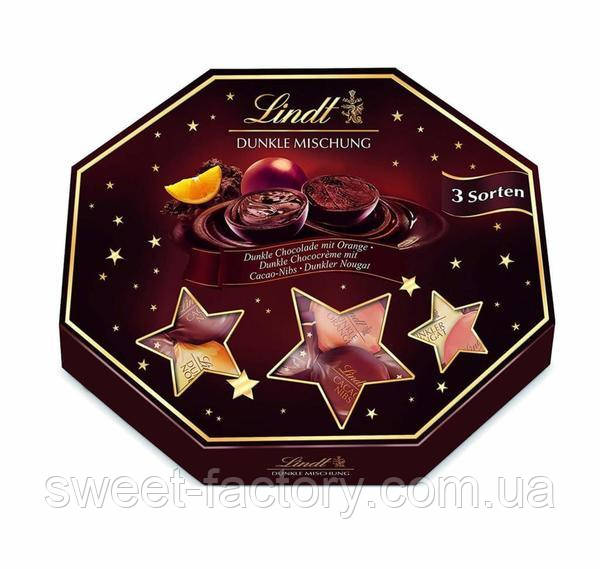 Коробка цукерок Lindt Dunkle Mischung 173g УЧЕНКА