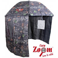 Парасоля Carp Zoom Umbrella Shleter, camou 250 див. (парасоля-намет, камуфльована 3кг.)