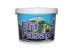 Водоемульсіонна фарба фасадна Akrilika Elit Fasad 14 кг