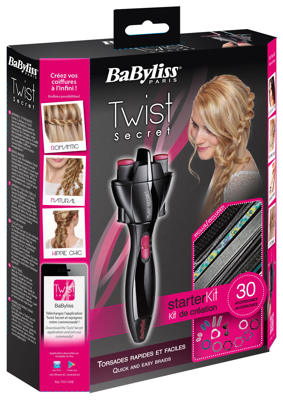 Плойка Babyliss Twist создание прически! Топ - фото 2 - id-p1308654368