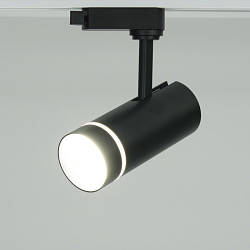 Трековий LED світильник Feron AL106 10W 4000K 400Lm світлодіодний чорний