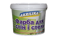 Водоемульсійна фарба для внутрішніх робіт Akrilika 7 кг