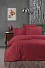 Комплект постільної білизни євро розмір First Сhoice ранфорс De luxe gala red