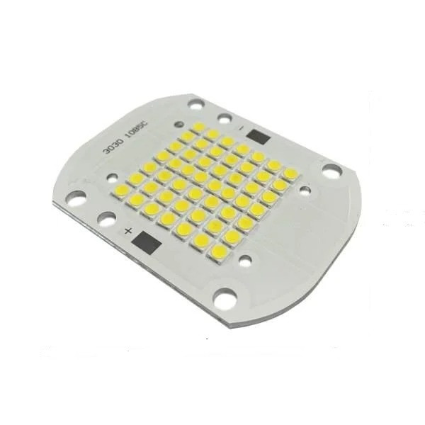 Надяскрава світлодіодна LED-матриця 50 Ватт SMD3030 50Led 25-45V 60*40mm