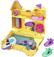 Набор Полли покет серфинг и песочный замок Polly Pocket Surf Sandventure