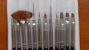 Набір пензлів для малювання 12 шт.