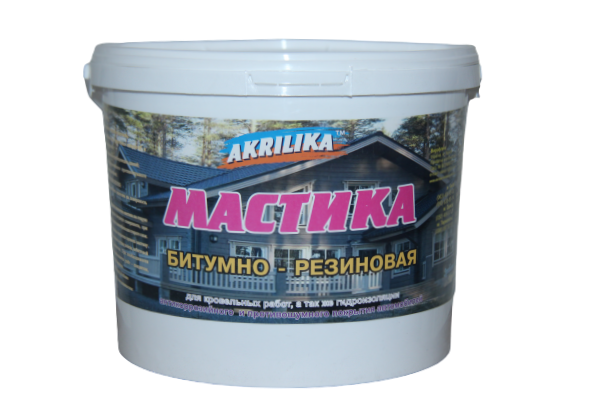 Мастика бітумно-гумова Akrilika 5 кг