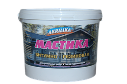 Мастика бітумно-гумова Akrilika 5 кг