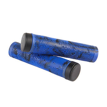 Гріпси для велосипеда Dartmoor Maze 130 мм, space blue/black. Гріпси для BMX