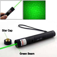 Лазерная указка зеленая Green Laser Pointer 303,Мощная зеленая лазерная указка! Топ