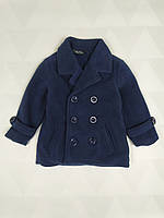 Пальто піджак дитяче 86/92 см синій (540)