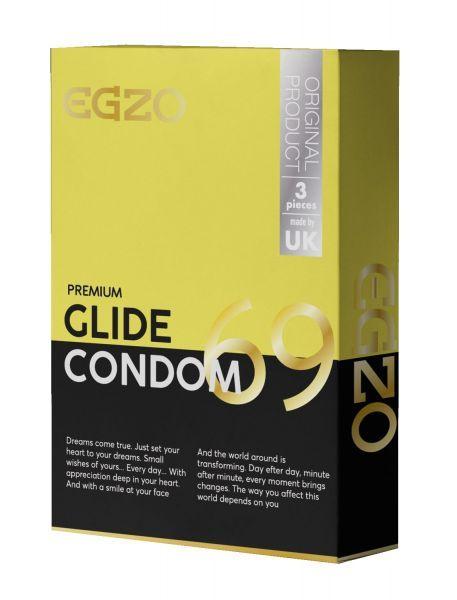 Презервативи в рясної мастилі EGZO "Glide"