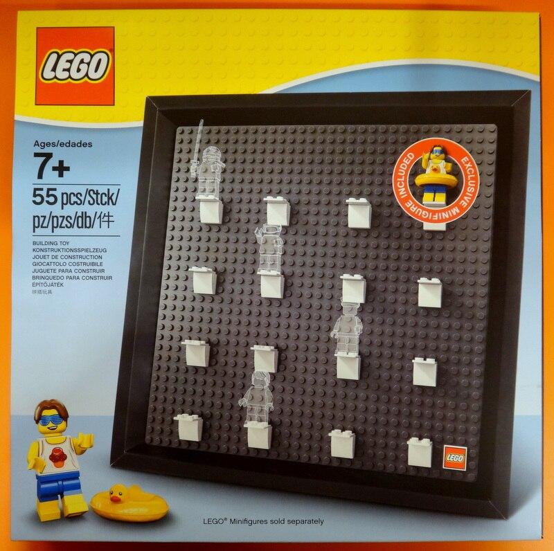 LEGO рамка для мініфігурок з ексклюзивною мініфігуркою