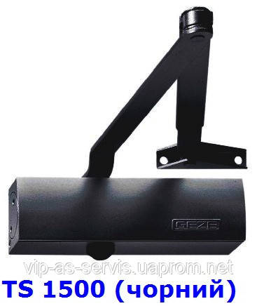 Доводчик Geze TS 1500 с рычажной тягой (черный)