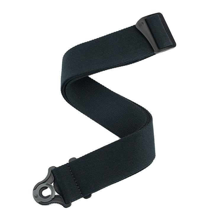 Гітарний ремінь D'ADDARIO 50BAL05 AUTO LOCK GUITAR STRAP (SKATER BLACK), фото 1