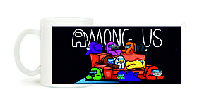 Чашка Амонг Ас. AMONG US товары. Подарок новинка.