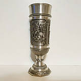 Шикарний олов'яний келих Нептун, влада, фото 2