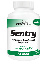 Мультивитамины и минералы 21st Century Sentry (Multivitamin Multimineral) 300 таб (США)