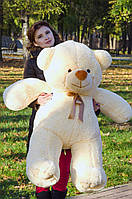 Плюшевый Мишка 1,30 метра персик, Большой Плюшевый Медведь, Большая Мягкая игрушка Плюшевый Мишка 130 см