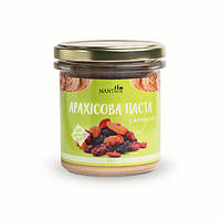 Арахисовая паста с отборными ягодами (клюква, курага, финики, изюм) "MANTECA", 300г