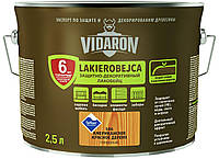 Пропитка для дерева с биозащитой VIDARON LAKIEROBEJCA L06 американское красное дерево 2,5 л