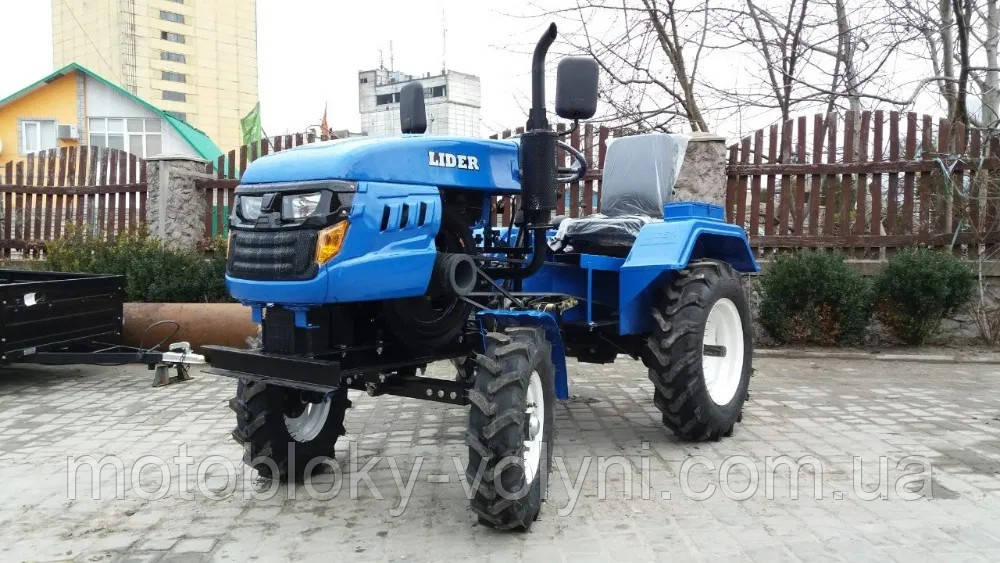 Мототрактор Lider Lux 180D комплект широка фреза