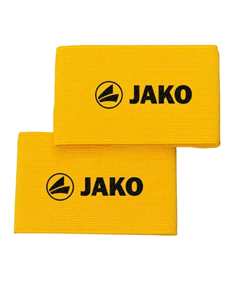 Фіксатори футбольних щитків Jako жовті, фото 1