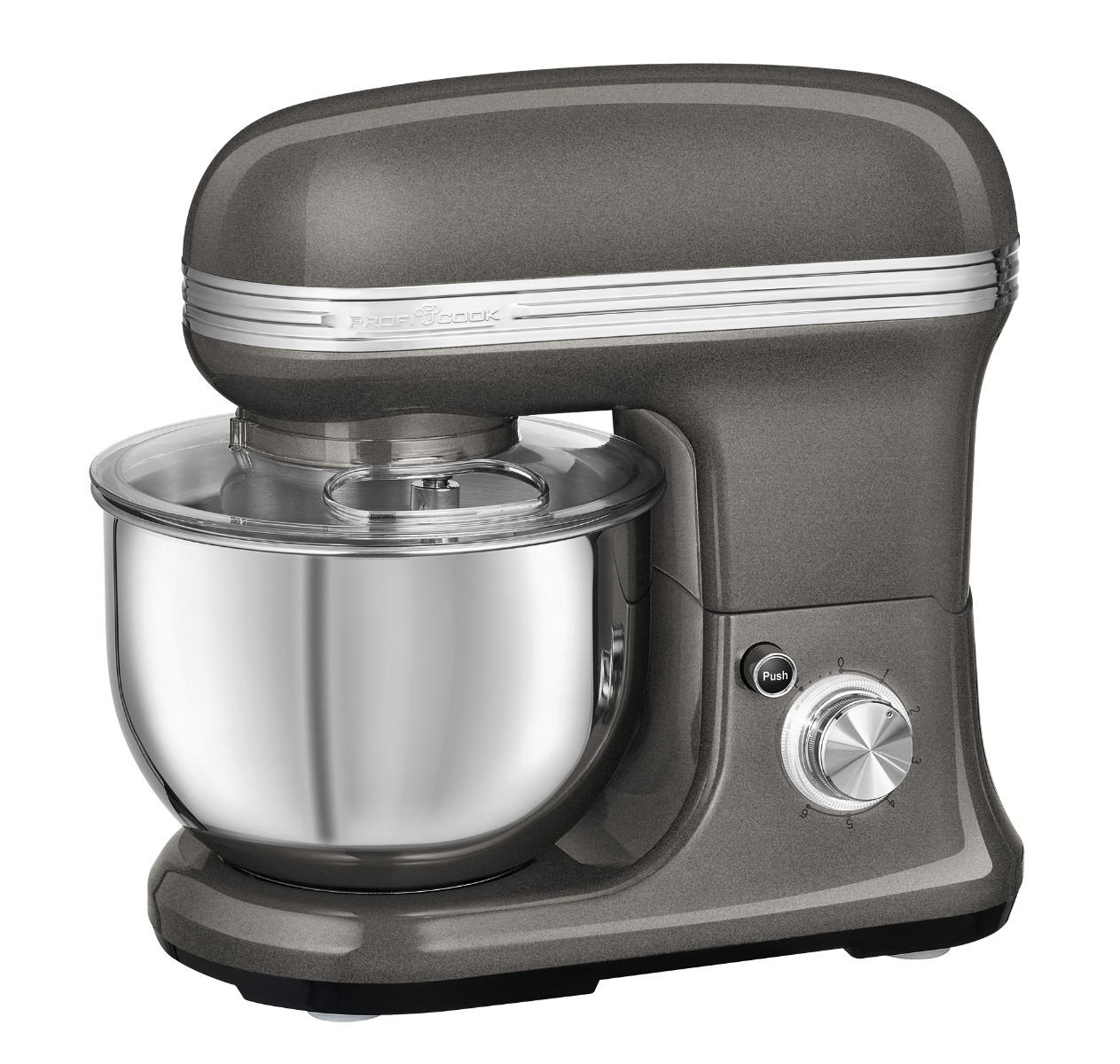 Планетарний міксер тістоміс Profi Cook PC-KM 1197 Anthracite (1200 Вт)