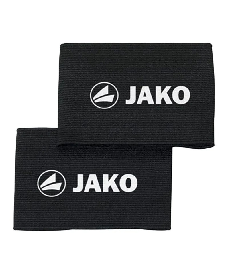 Тримачі для щитків Jako на липучці чорні