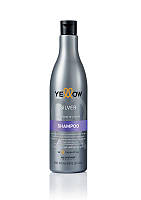 Yellow Silver Shampoo Шампунь от желтизны для светлых и седых волос, 500 мл