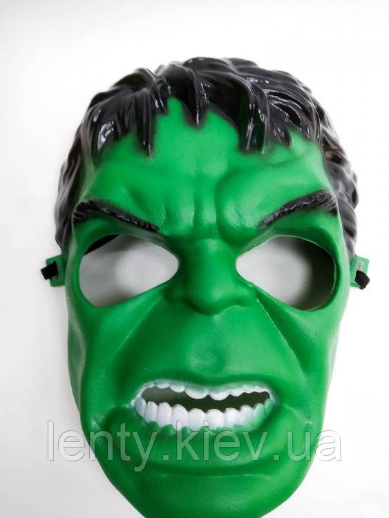 Карнавальна маска Халк (зелений)