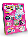 Набір для ігор та творчості Pony Land 7в1 (Поні, єдинороги) (Danko Toys), фото 2